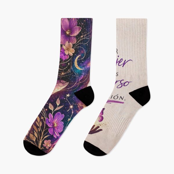 Item preview, Expanding Universe Woman - Cosmic Galaxy & Floral Watercolor designed and sold by Nubesss.
