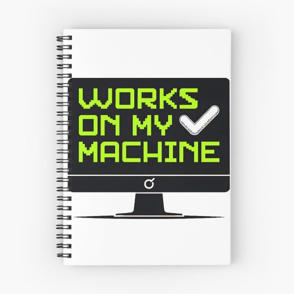 Item preview, Works On My Machine – Funny Developer & QA Coding Joke | Pixel Tech Humor Design designed and sold by Nene's design.