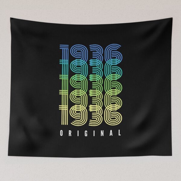 Item preview, Born in 1936 - 1936 Birthday Gift - 1936 Original designed and sold by DesignByLeo.
