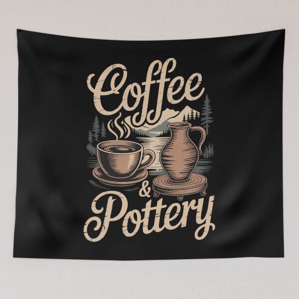 Item preview, Coffee And Pottery designed and sold by lilensgavadur.
