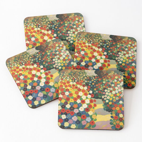Item preview, Garden Path – Symbolist Floral Landscape designed and sold by EmeraldeaArt.