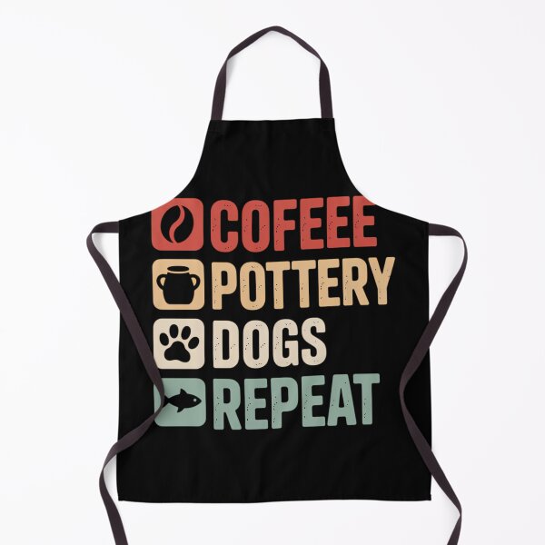 Item preview, Coffee Pottery Dogs Repeat Pottery Clay Artist Pottery designed and sold by lilensgavadur.