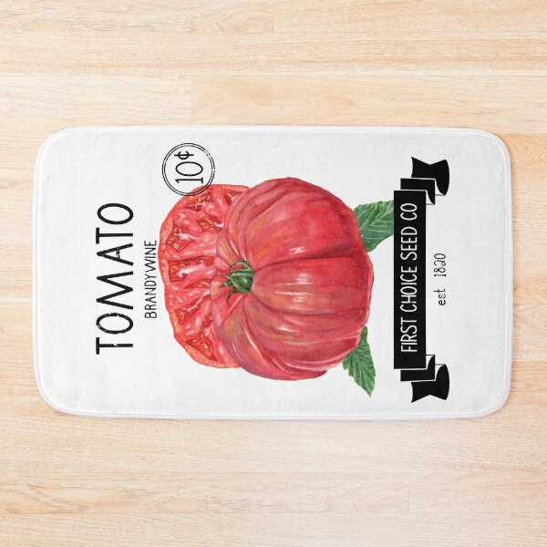 Item preview, Tomato Seed Packet – Heirloom Garden Watercolor - Black designed and sold by mwik2017.