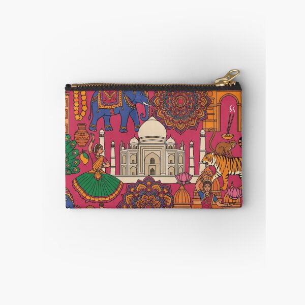 Item preview, Vibrant India Heritage National Pride Collage Art designed and sold by DGtaLrtcom.