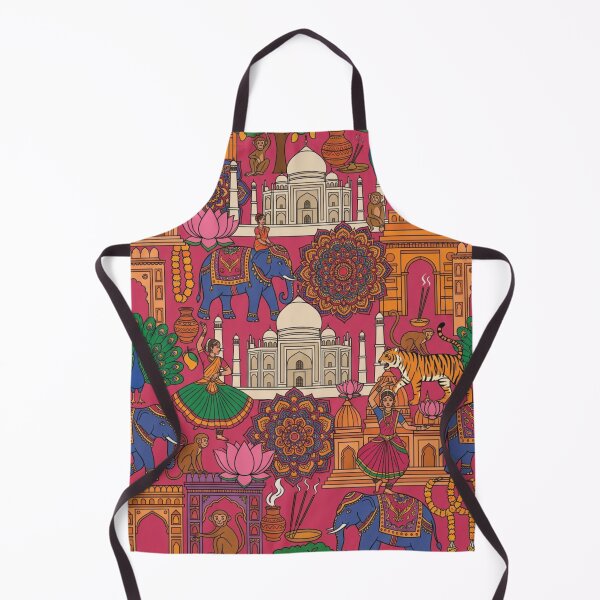 Item preview, Vibrant India Heritage National Pride Collage Art designed and sold by DGtaLrtcom.