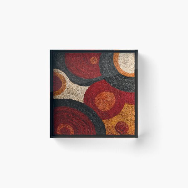 Item preview, Swirling Energy in Red Orange and Black designed and sold by daila70.