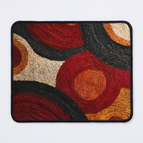 Item preview, Swirling Energy in Red Orange and Black designed and sold by daila70.