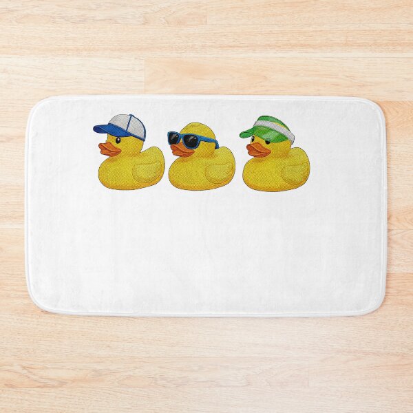 Item preview, Trio of Cool Rubber Ducks with Sunglasses and Hats designed and sold by TeeARTHY.