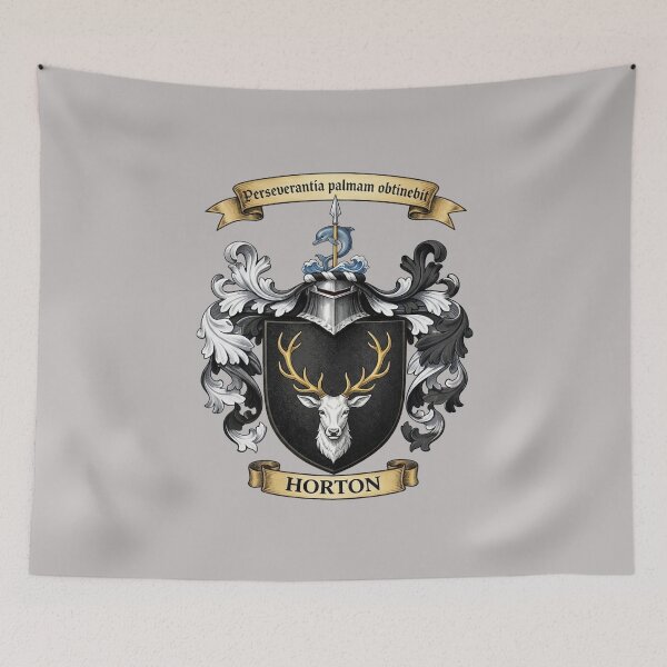 Item preview, The Horton Family Coat of Arms designed and sold by BagTown Clans.