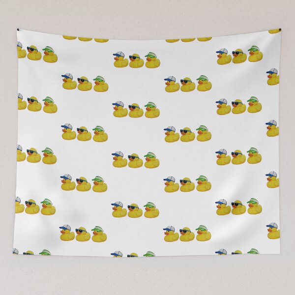 Item preview, Trio of Cool Rubber Ducks with Sunglasses and Hats designed and sold by TeeARTHY.
