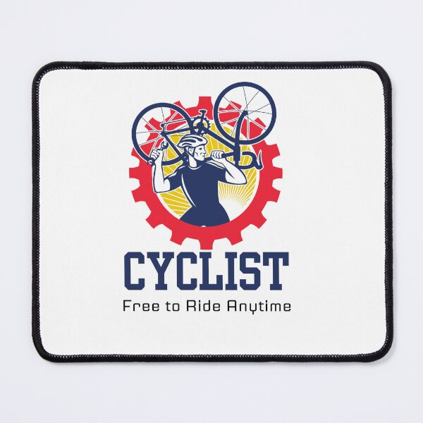 Item preview, Cyclist free to ride anytime designed and sold by Aminesnip.
