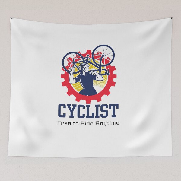 Item preview, Cyclist free to ride anytime designed and sold by Aminesnip.