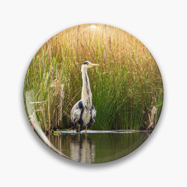 Item preview, Heron on the Lake designed and sold by StelleryART.