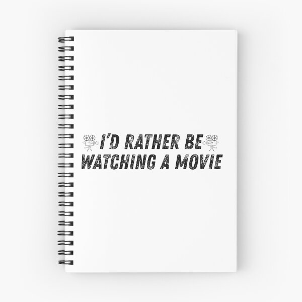 Item preview, I'd Rather Be Watching A Movie, Cinema Lovers, Film Quotes designed and sold by Teetreasure2.
