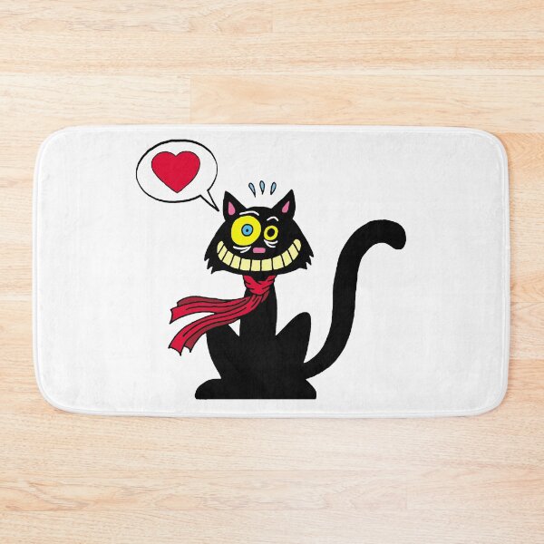 Item preview, Black cat in love designed and sold by Lagueny.