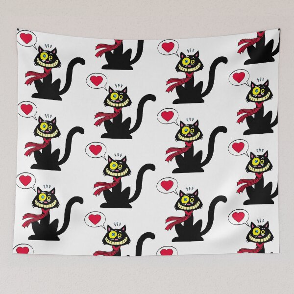 Item preview, Black cat in love designed and sold by Lagueny.