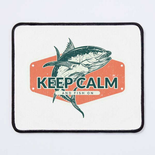 Item preview, Keep Calm and Fish On designed and sold by Hayes Printology.