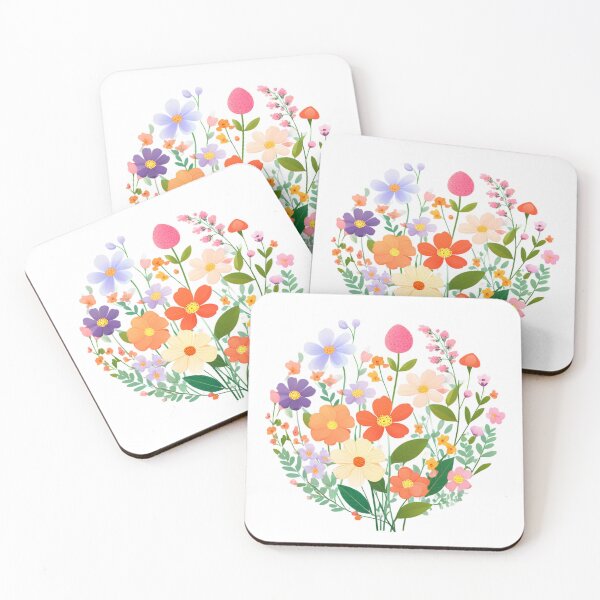 Item preview, Spring Flowers – Bright Floral Bouquet Illustration 3 designed and sold by Saxon Designs.
