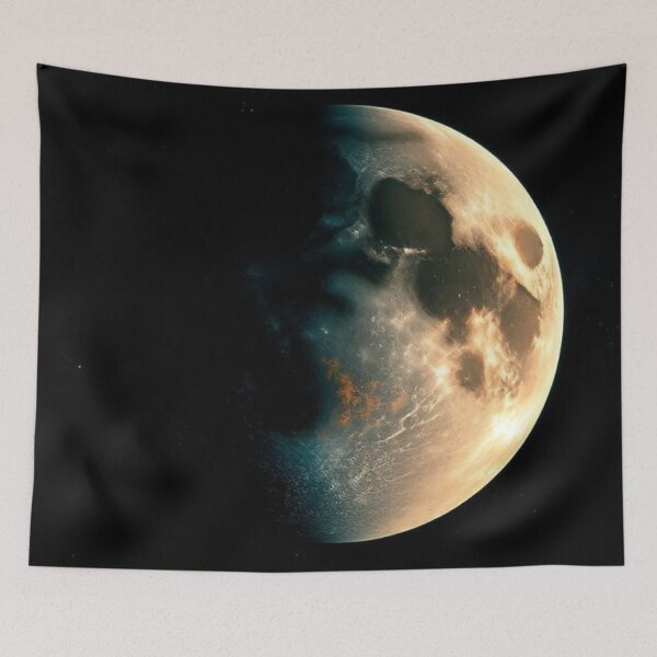 Item preview, Realistic Crescent Moon designed and sold by RAISC.