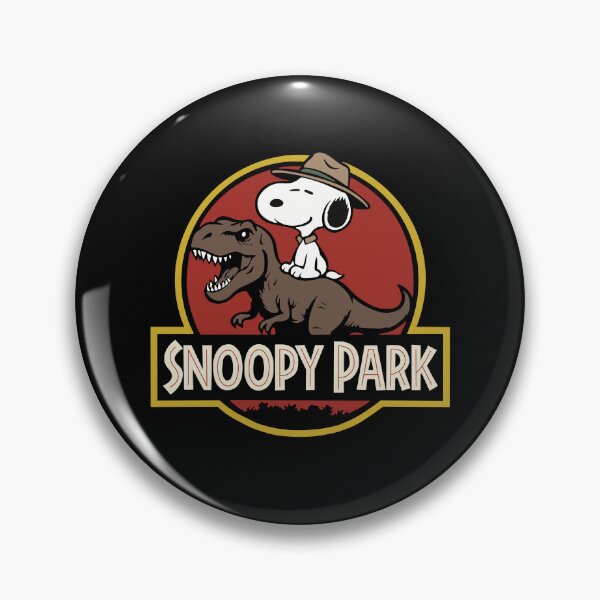 Artikelvorschau, Snoopy Jurassic Park entworfen und verkauft von ChunkByChunk.