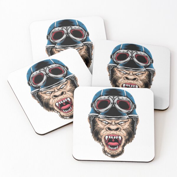 Item preview, Savage Biker Gorilla Street Art designed and sold by StreetVibe-IND.