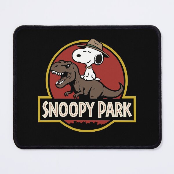 Item preview, Snoopy Jurassic Park designed and sold by ChunkByChunk.