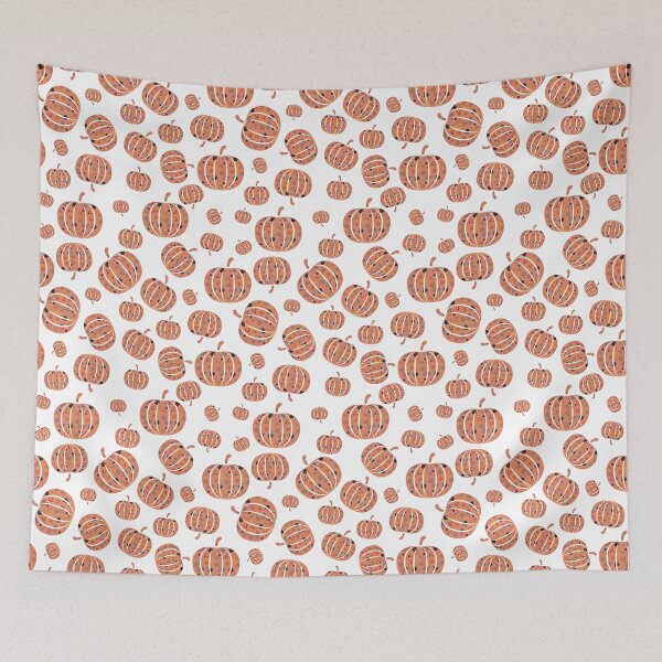 Item preview, Cute Pumpkins with Thanksgiving Plaid Pattern designed and sold by ottrain.
