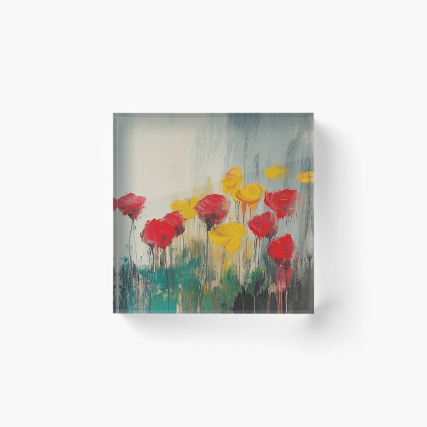 Item preview, Original Paintings by Cy Twombly, Cy Twombly Color Landscape Art designed and sold by OilArtLittle.