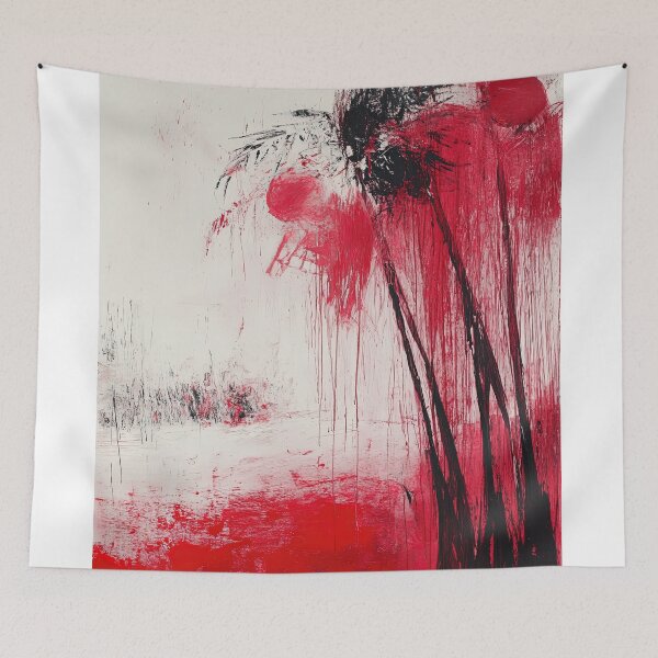 Item preview, Original Paintings by Cy Twombly, Cy Twombly Color Landscape Art designed and sold by OilArtLittle.