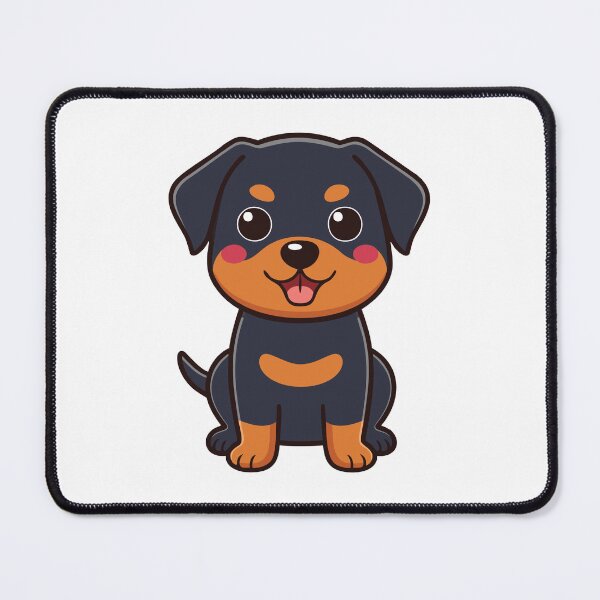Item preview, Kawaii Rottweiler designed and sold by Yviemakes.