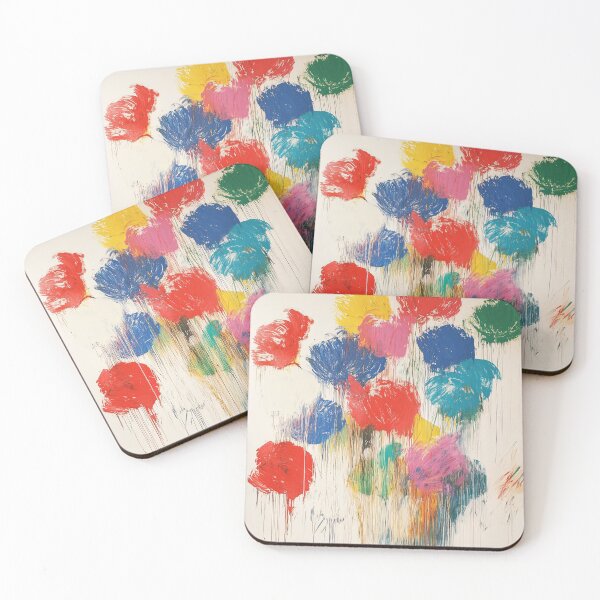 Item preview, Original Paintings by Cy Twombly, Cy Twombly Color Landscape Art designed and sold by OilArtLittle.