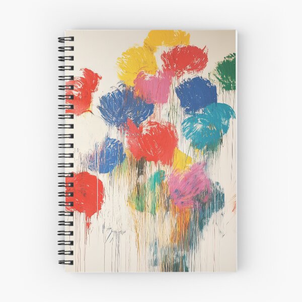 Item preview, Original Paintings by Cy Twombly, Cy Twombly Color Landscape Art designed and sold by OilArtLittle.