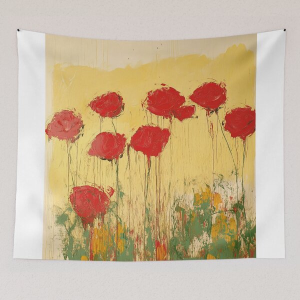 Item preview, Original Paintings by Cy Twombly, Cy Twombly Color Landscape Art designed and sold by OilArtLittle.