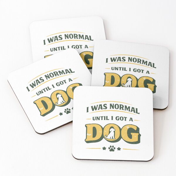 Item preview, Dog Lover - I Was Normal Till I Got a Dog – Vintage Retro Dog Lover Graphic Tee designed and sold by EvolvCustoms.