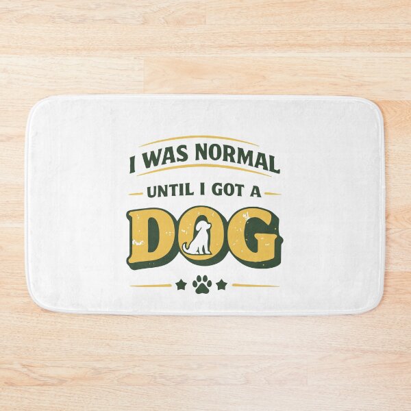 Item preview, Dog Lover - I Was Normal Till I Got a Dog – Vintage Retro Dog Lover Graphic Tee designed and sold by EvolvCustoms.