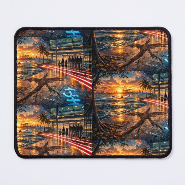 Item preview, Miami Sunset designed and sold by MaroshBaizaArt.