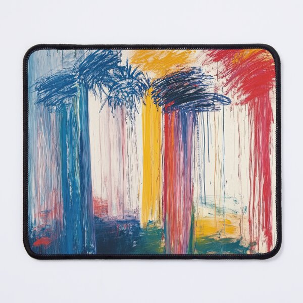 Item preview, Original Paintings by Cy Twombly, Cy Twombly Color Landscape Art designed and sold by OilArtLittle.