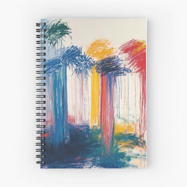 Item preview, Original Paintings by Cy Twombly, Cy Twombly Color Landscape Art designed and sold by OilArtLittle.