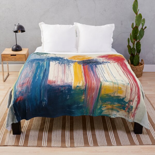 Item preview, Original Paintings by Cy Twombly, Cy Twombly Color Landscape Art designed and sold by OilArtLittle.