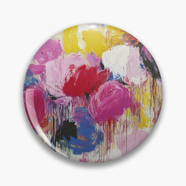 Item preview, Original Paintings by Cy Twombly, Cy Twombly Color Landscape Art designed and sold by OilArtLittle.