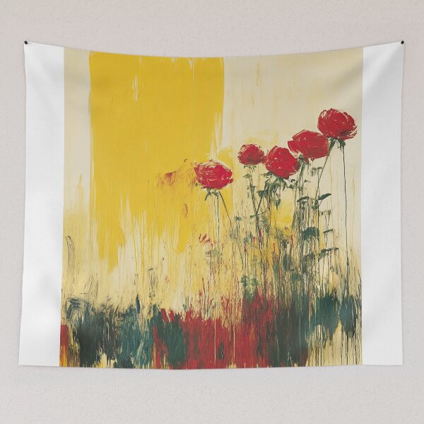 Item preview, Original Paintings by Cy Twombly, Cy Twombly Color Landscape Art designed and sold by OilArtLittle.