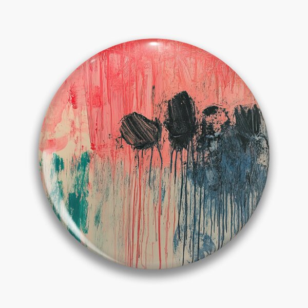 Item preview, Original Paintings by Cy Twombly, Cy Twombly Color Landscape Art designed and sold by OilArtLittle.