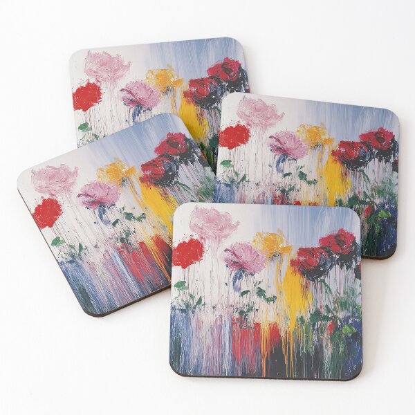 Item preview, Original Paintings by Cy Twombly, Cy Twombly Color Landscape Art designed and sold by OilArtLittle.