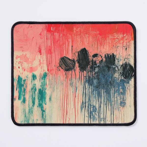 Item preview, Original Paintings by Cy Twombly, Cy Twombly Color Landscape Art designed and sold by OilArtLittle.