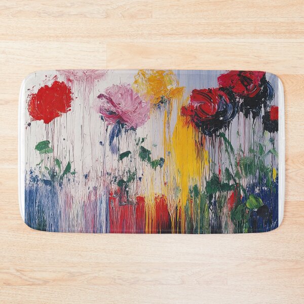 Item preview, Original Paintings by Cy Twombly, Cy Twombly Color Landscape Art designed and sold by OilArtLittle.