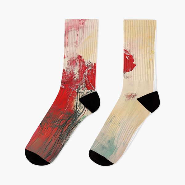 Item preview, Original Paintings by Cy Twombly, Cy Twombly Color Landscape Art designed and sold by OilArtLittle.