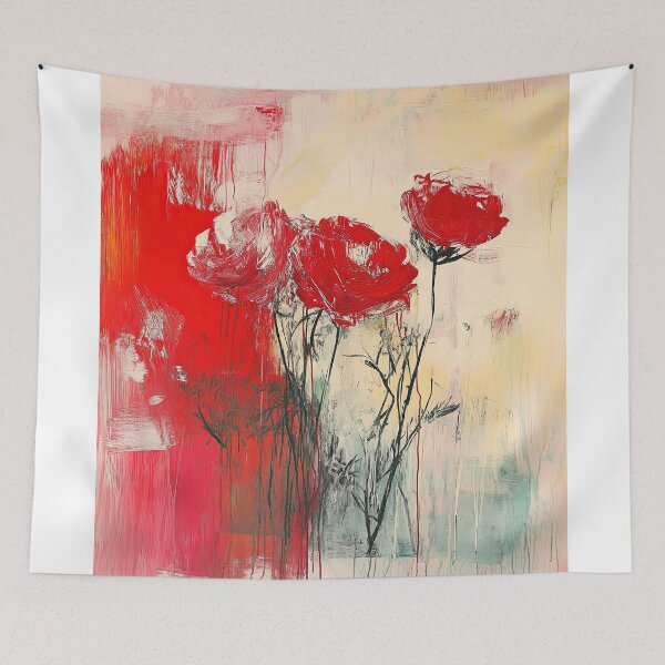 Item preview, Original Paintings by Cy Twombly, Cy Twombly Color Landscape Art designed and sold by OilArtLittle.