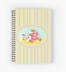 Burn calories with sport Spiral Notebook