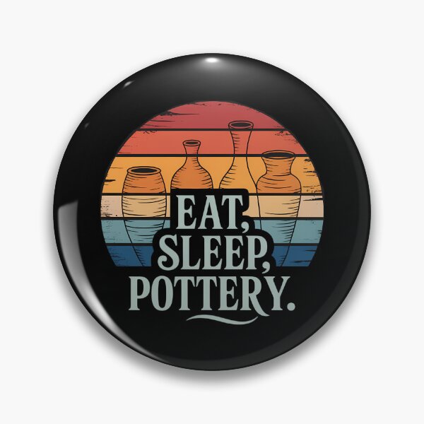 Item preview, Eat Sleep Pottery Lover Funny Pottery designed and sold by sterabamineh.