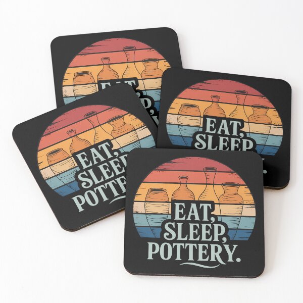 Item preview, Eat Sleep Pottery Lover Funny Pottery designed and sold by sterabamineh.